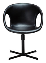 CARRY Dining chair, Black PU leatherette