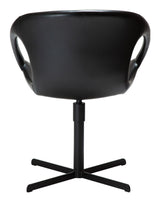 CARRY Dining chair, Black PU leatherette