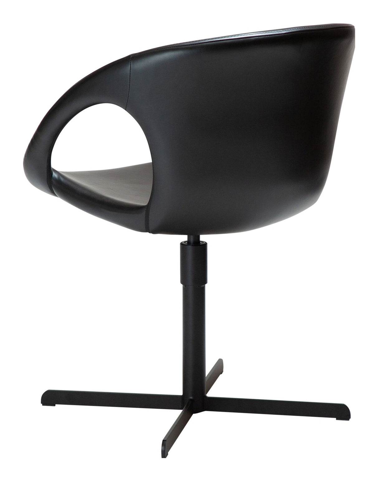 CARRY Dining chair, Black PU leatherette