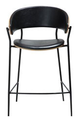 CRIB Bar stool, black/oak