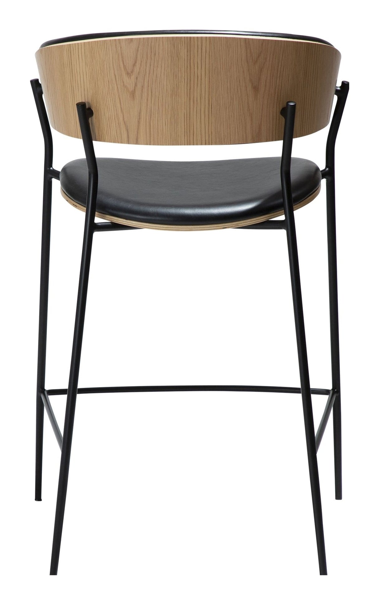 CRIB Bar stool, black/oak