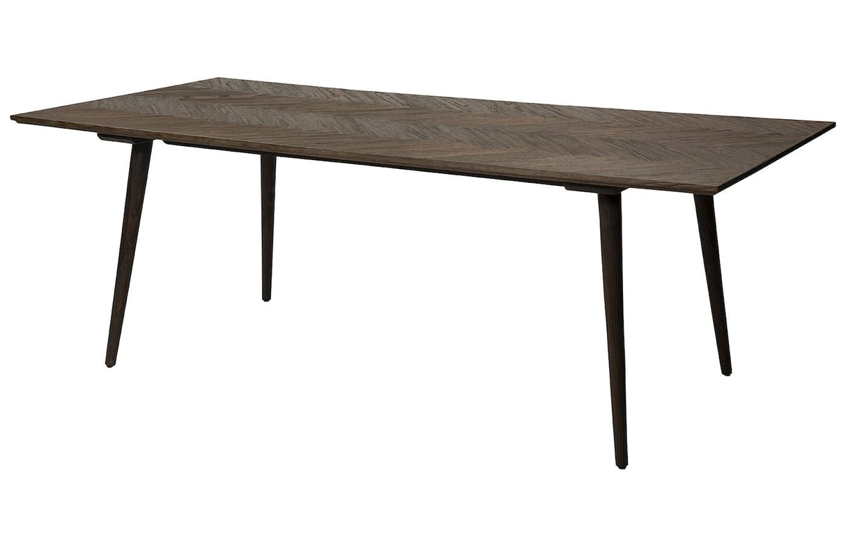 Diamond Dining Table Recycled Elm Wood, 220x100