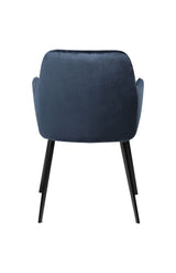 Embrace Dining chair, Midnight blue velvet