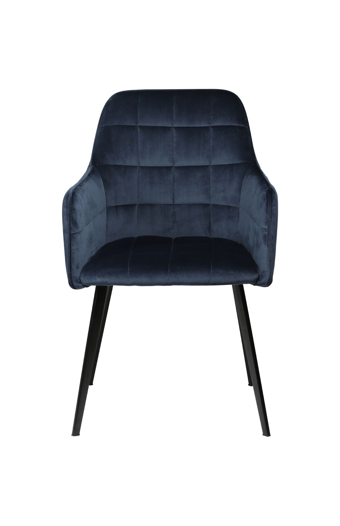 Embrace Dining chair, Midnight blue velvet