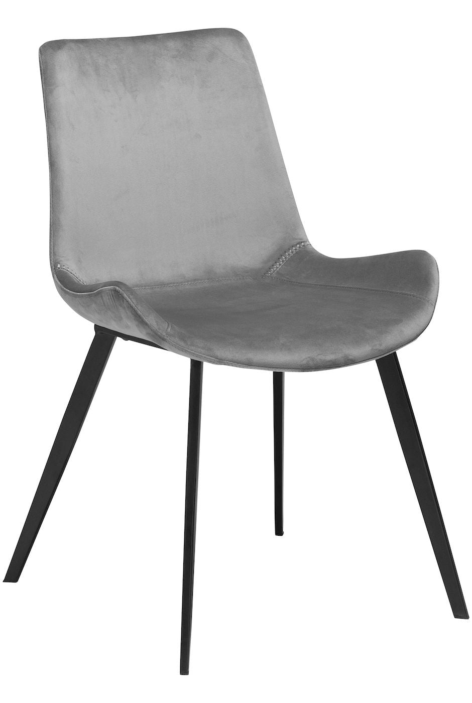 Hype Dining Chair Alugrå Velour