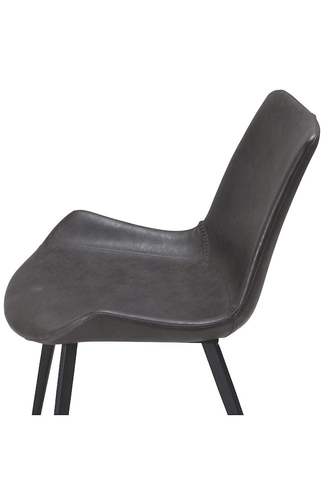 Hype Dining chair, Gray PU