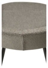 Hype Dining chair, pebble earth bouclé fabric