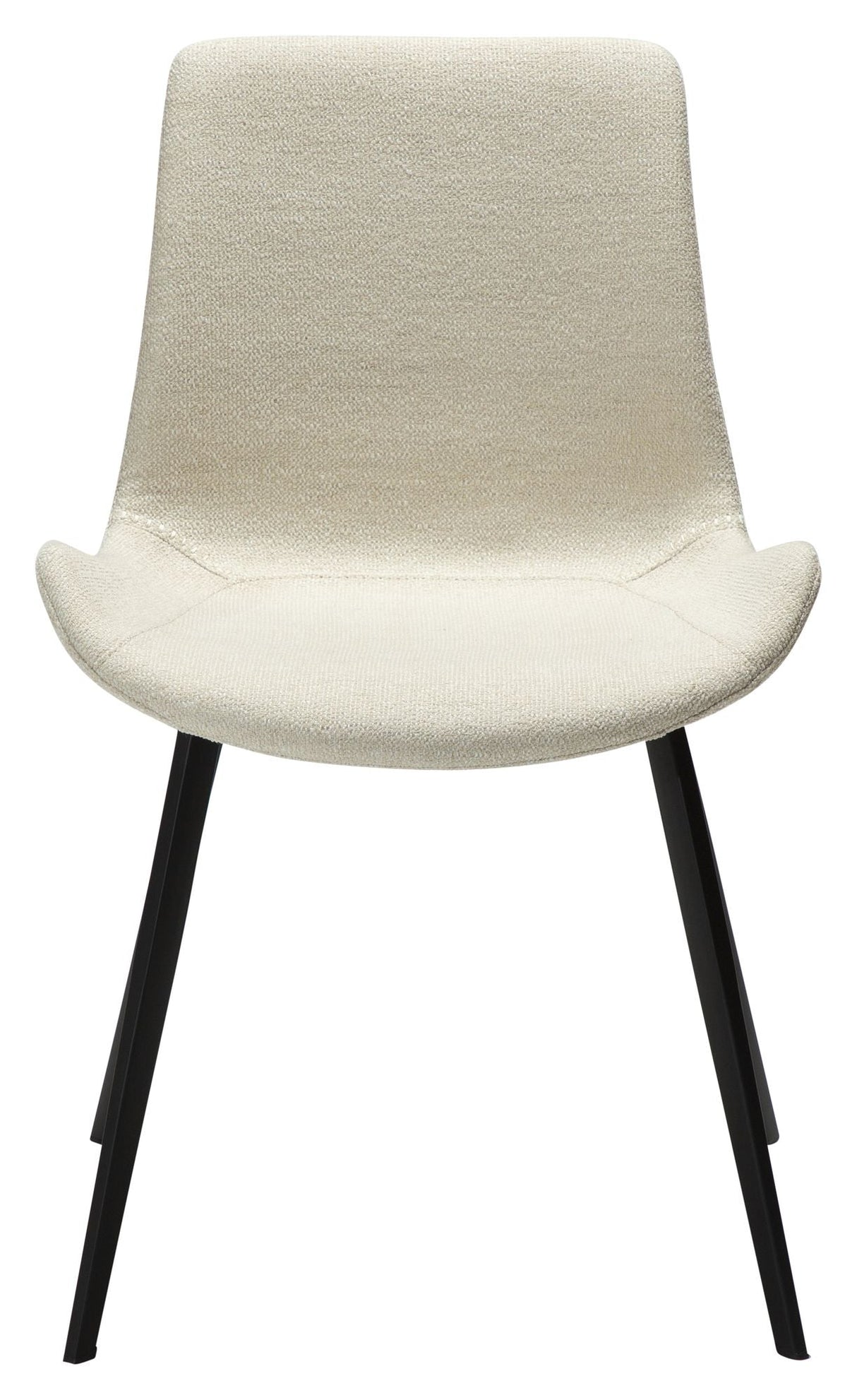 Hype Dining chair, simply beige bouclé fabric