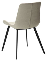 Hype Dining chair, simply beige bouclé fabric