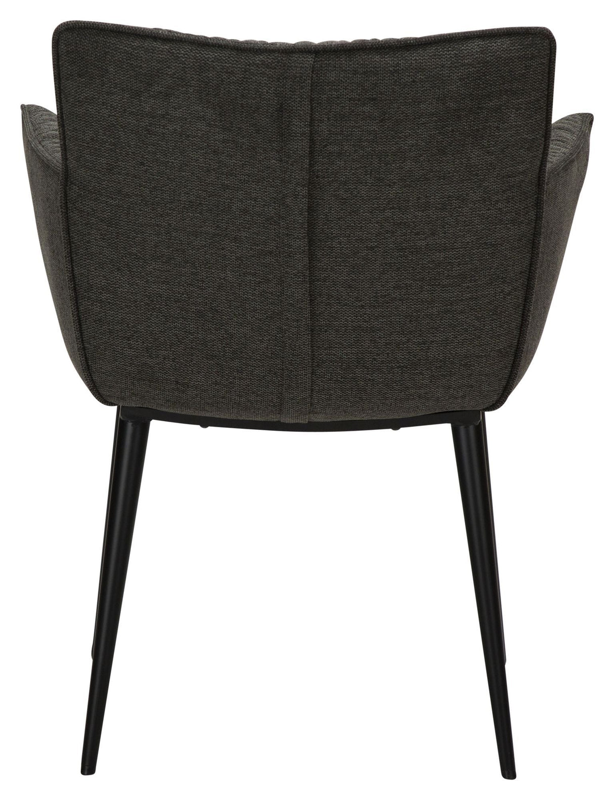 Join Dining chair with armrests, Crow Black