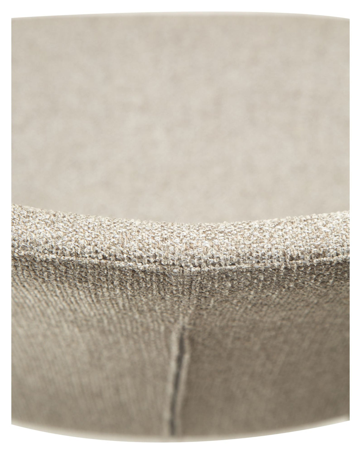 Medusa Dining chair, pebble earth bouclé fabric