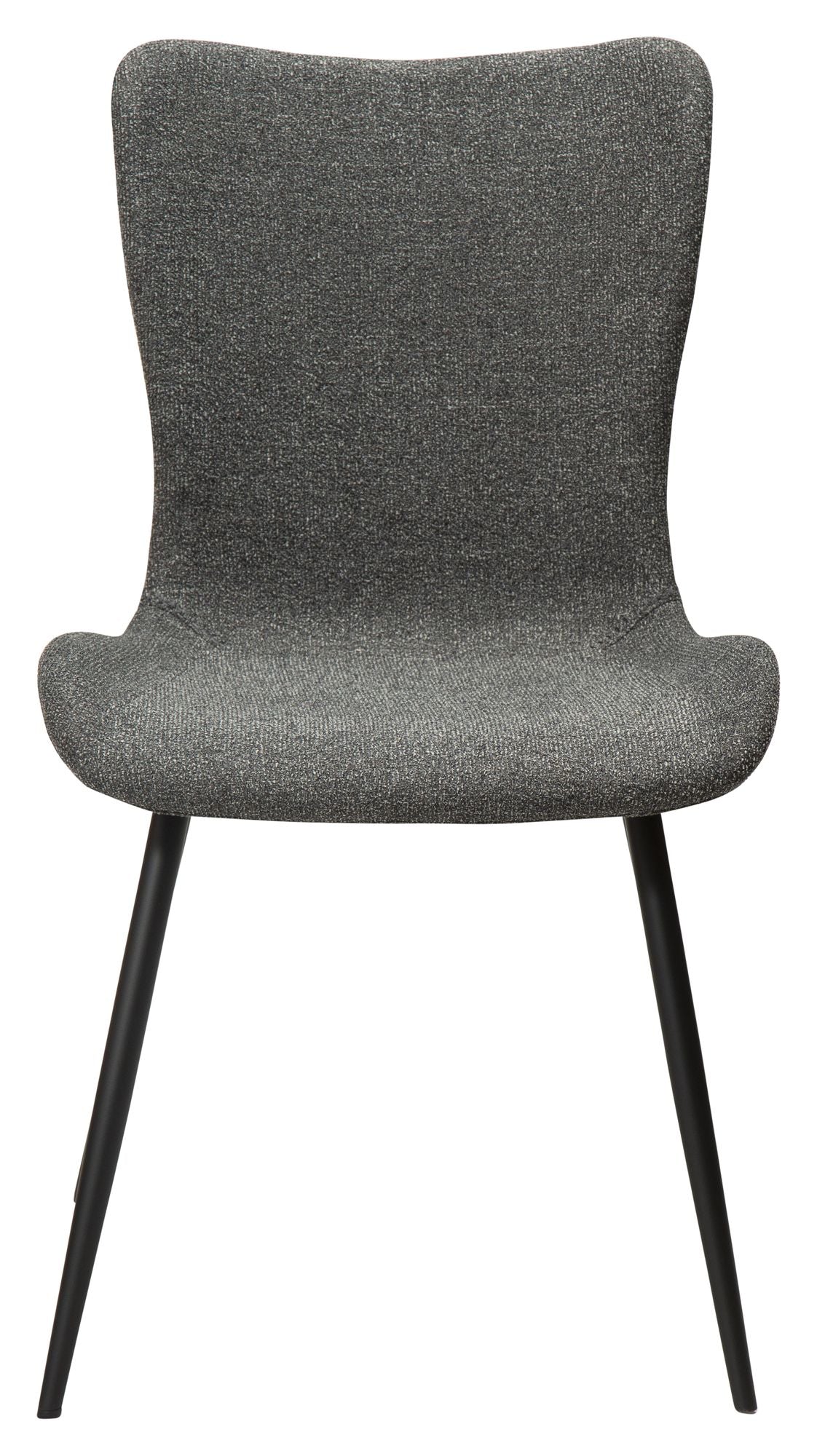 Medusa Dining chair, pebble gray bouclé fabric