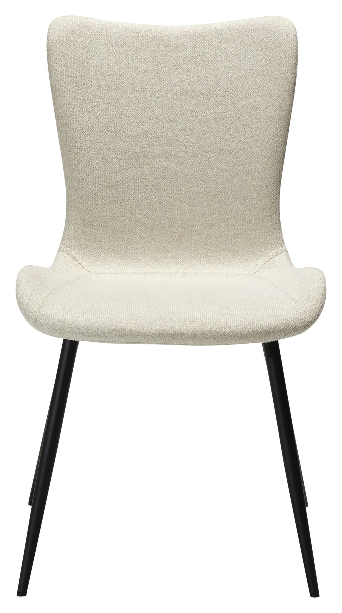 Medusa Dining chair, simply beige bouclé fabric