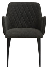 Rombo Dining Chair, Crow Black