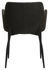 Rombo Dining Chair, Crow Black