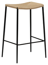 Stiletto bar stool, Natural Paper Cord, SH: 68cm