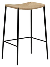 Stiletto bar stool, Natural Paper Cord, SH: 68cm