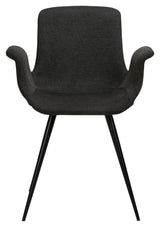 Thicc Dining Chair, Crow Black