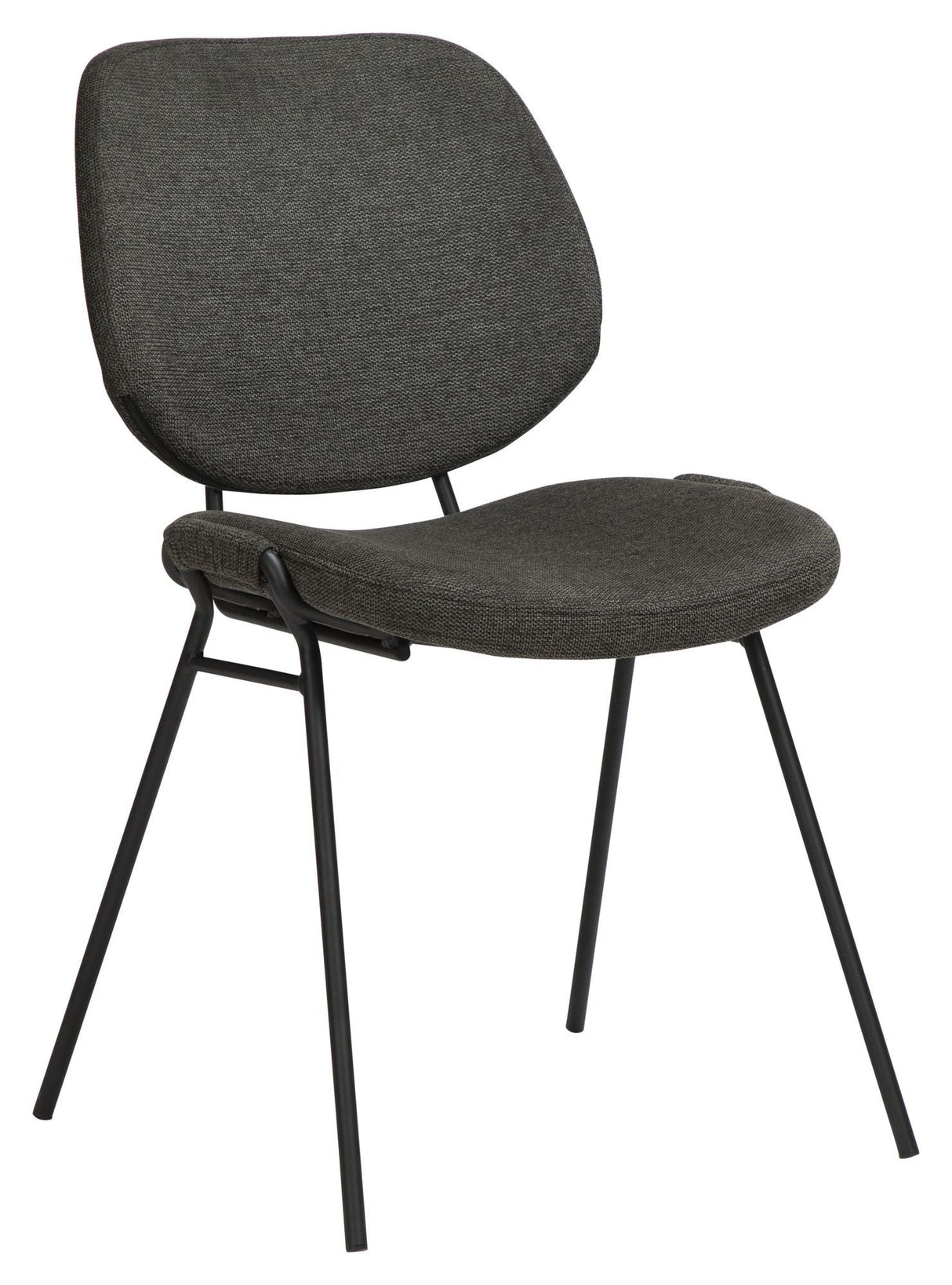 Yeet Dining Chair, Crow Black