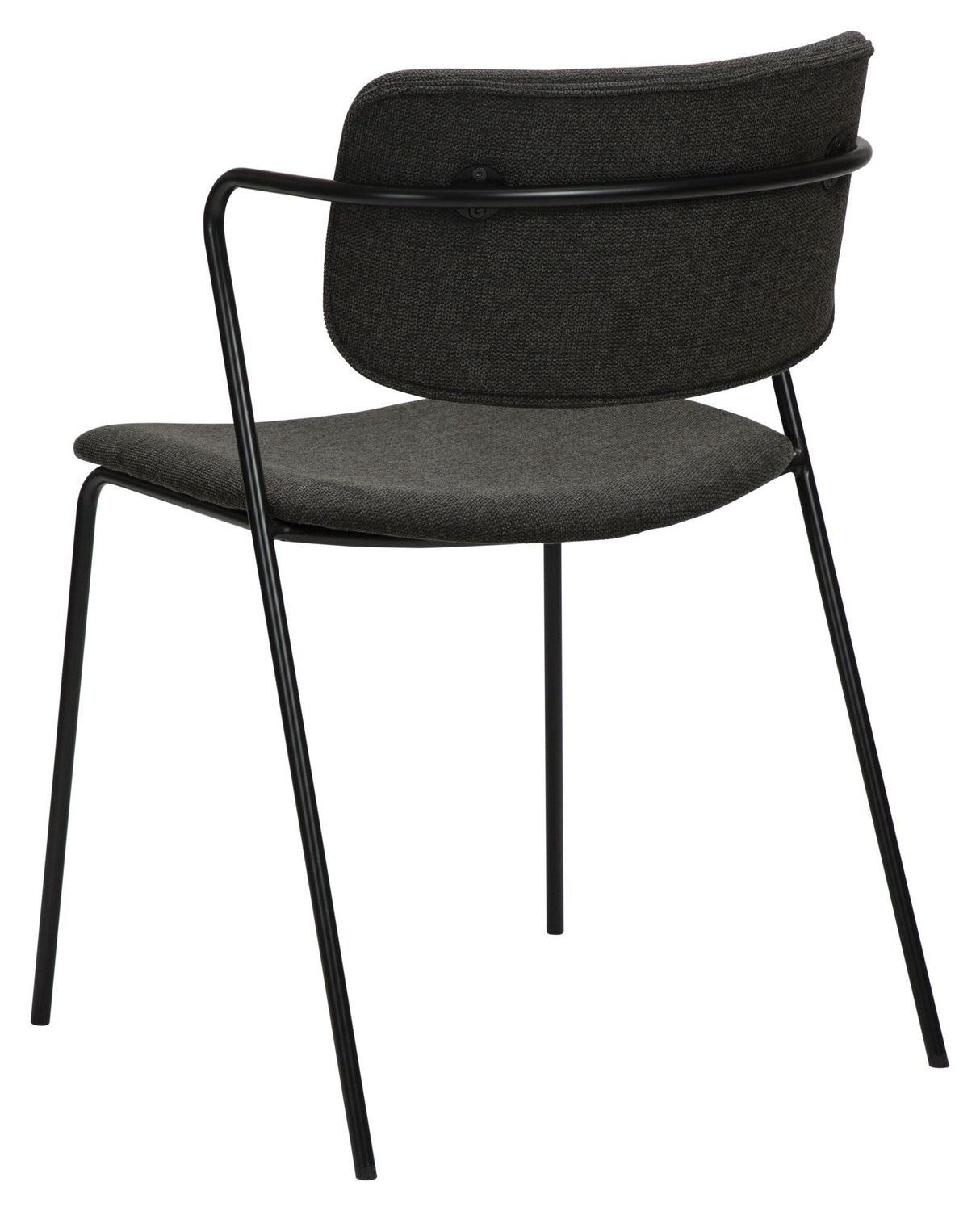 Zed Dining Chair, Crow Black