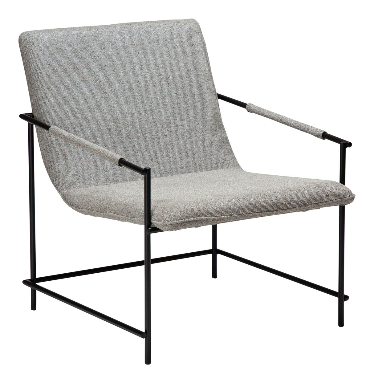 DELIA Lounge Chair, Brown