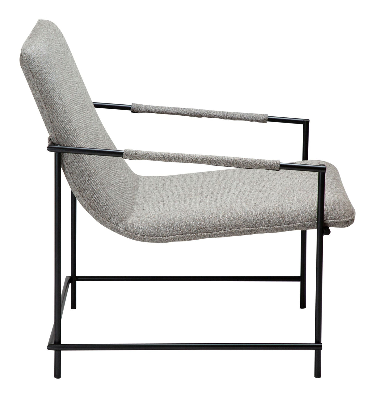 DELIA Lounge Chair, Brown