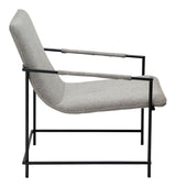 DELIA Lounge Chair, Brown