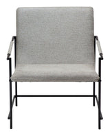 DELIA Lounge Chair, Brown