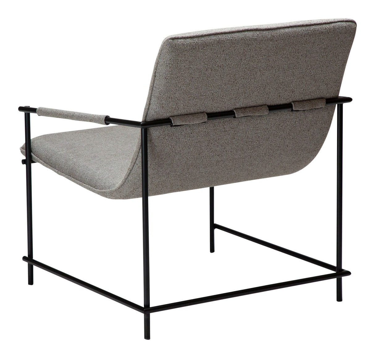 DELIA Lounge Chair, Brown