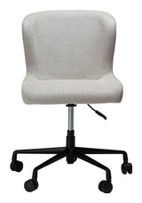 GLAM Office Chair, Brown Fabric