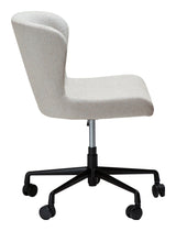 GLAM Office Chair, Brown Fabric