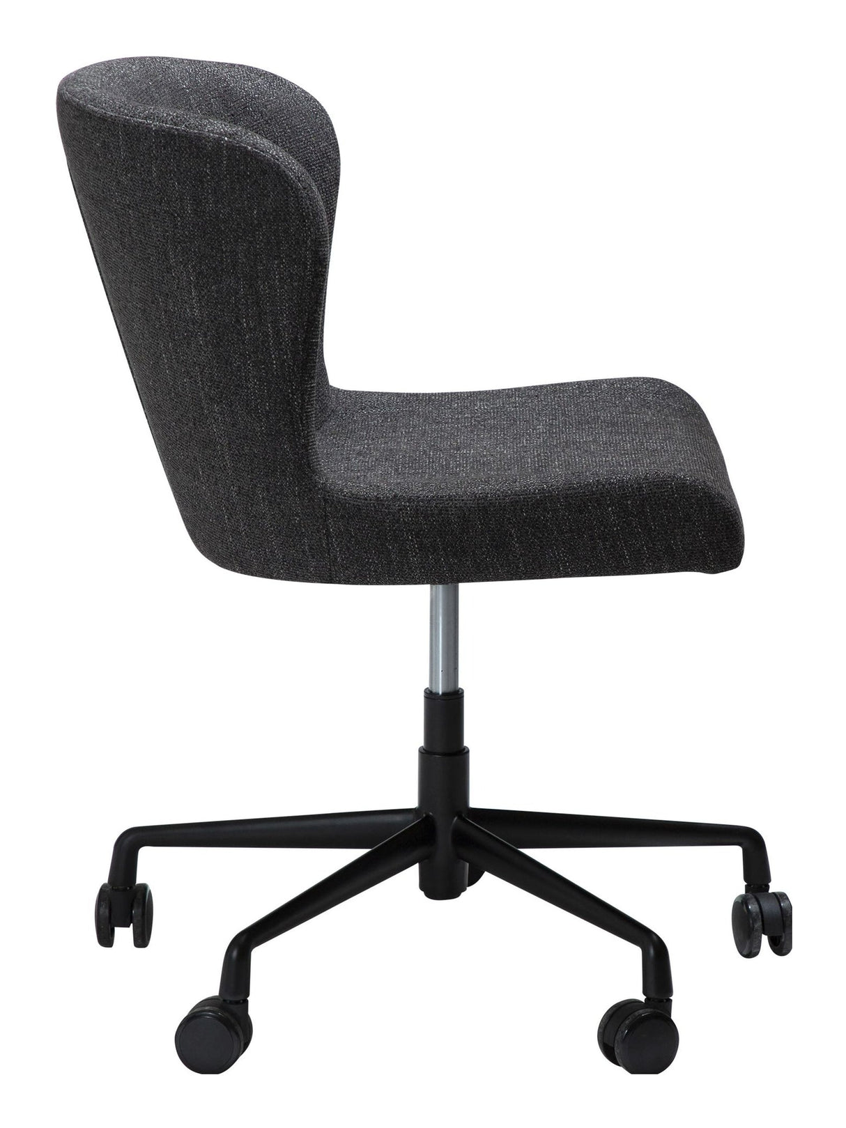 GLAM Office chair, black fabric