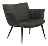 Join Lounge Chair, Crow Black