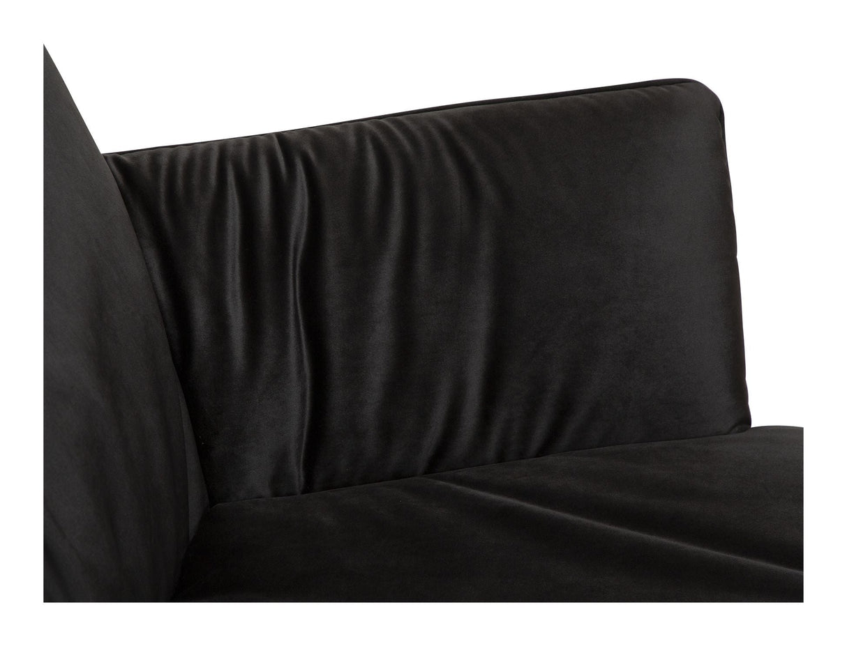 Join Lounge Chair, Meteorite Black Velvet