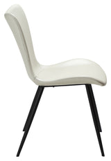 MEDUSA Dining Chair, White/Beige