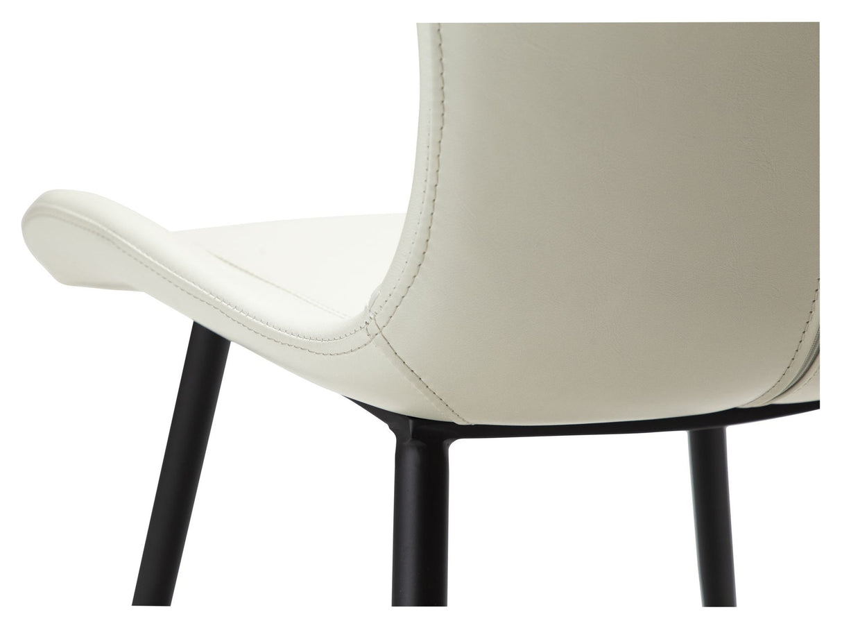 MEDUSA Dining Chair, White/Beige