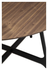 OOID Dining Table 120, Walnut/Brown