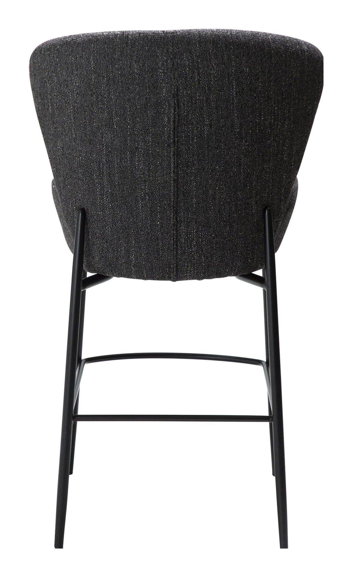 ORBIT Bar stool, Black Fabric, SH: 67.5