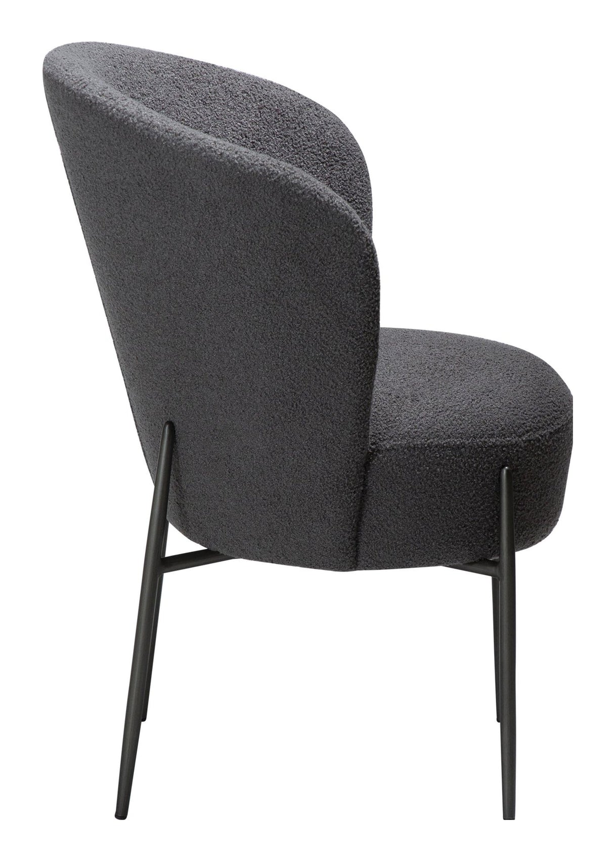 ORBIT Dining chair, dark gray