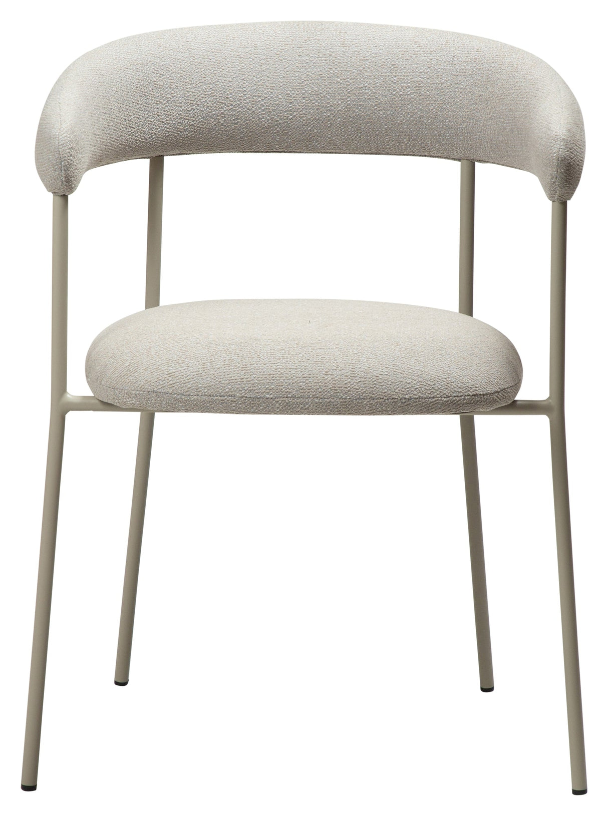 PLENTI Dining chair with armrests, Gray/Cashmere