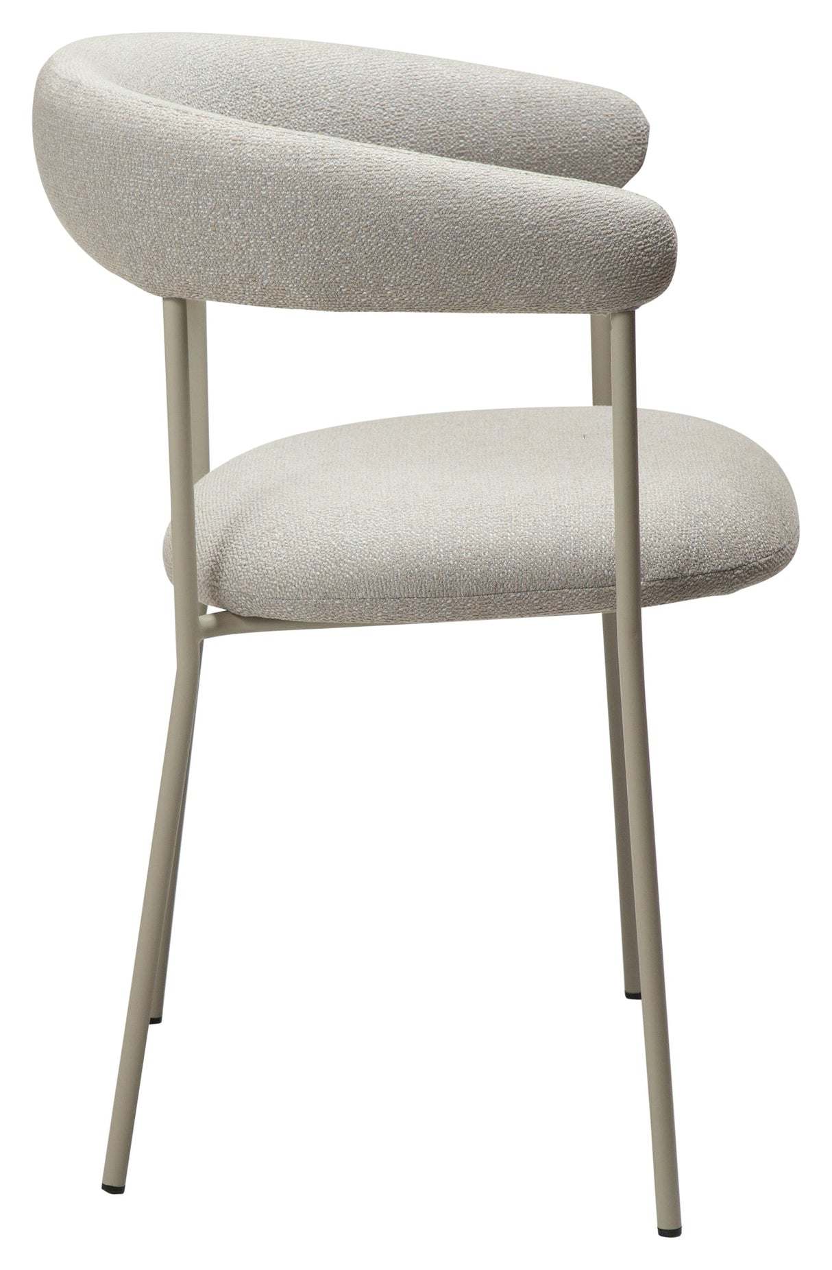 PLENTI Dining chair with armrests, Gray/Cashmere