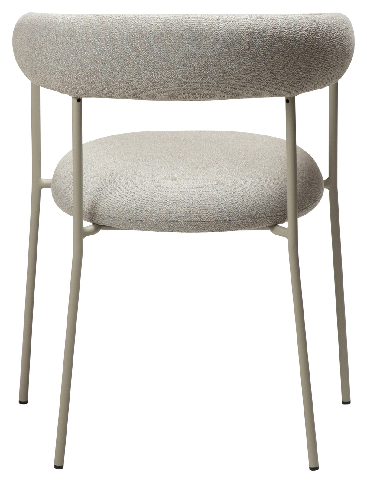 PLENTI Dining chair with armrests, Gray/Cashmere