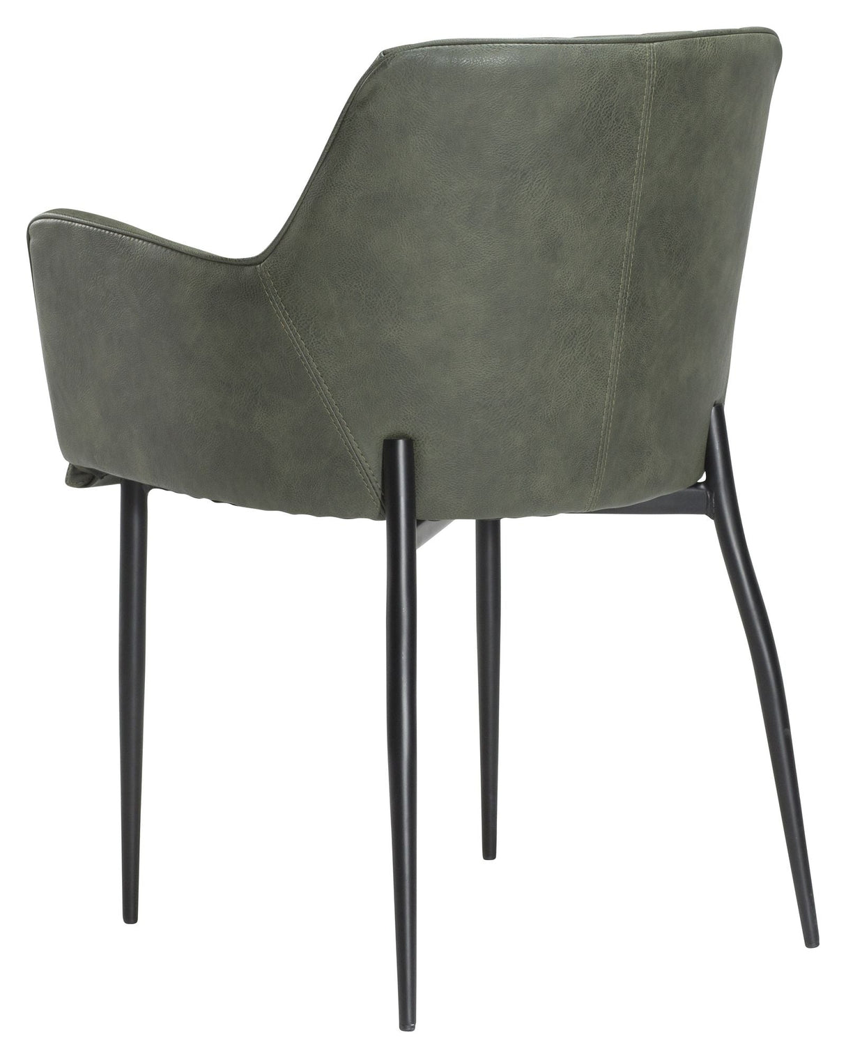 Rombo Dining chair, Green leatherette