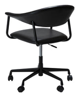 ROVER Office chair, Black PU leatherette