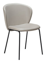 STAY Dining chair, Cashmere art. Leather