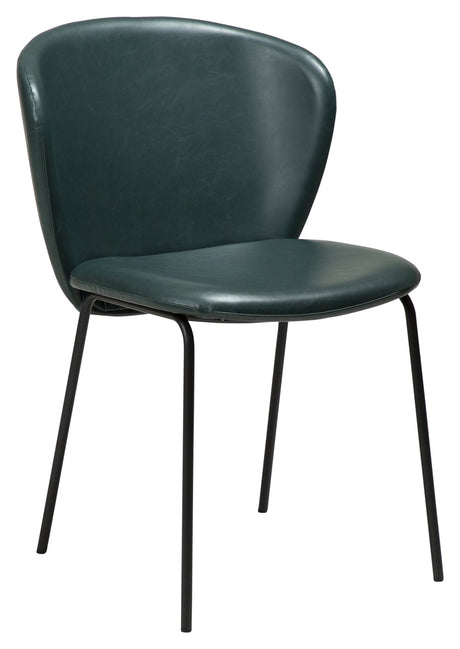 STAY Dining chair, Green art. Leather