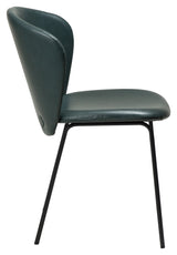 STAY Dining chair, Green art. Leather