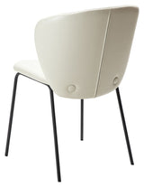 STAY Dining chair, White art. Leather