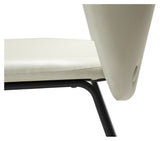 STAY Dining chair, White art. Leather