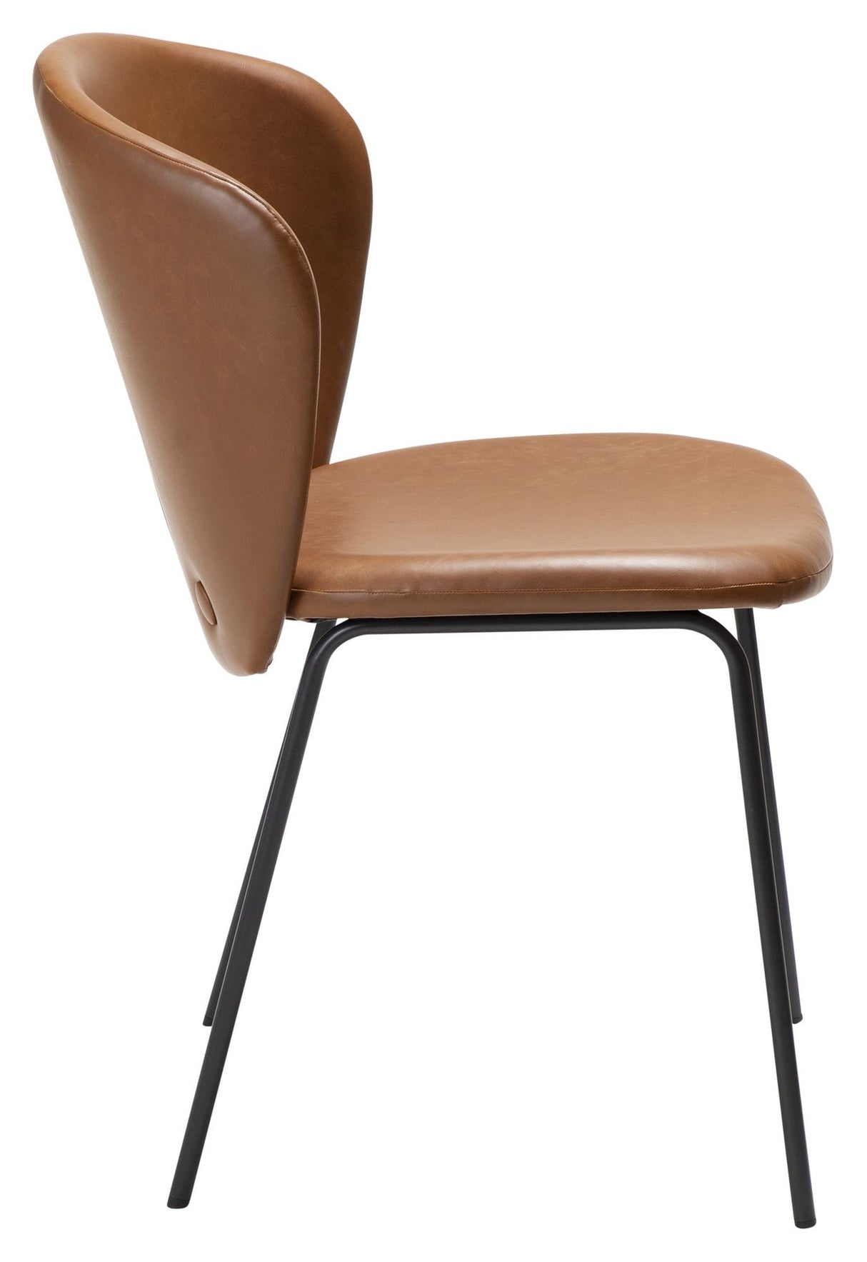 STAY Dining chair, light brown art. Leather